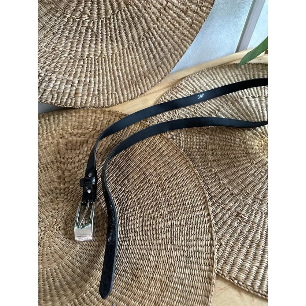Women’s black belt size 14 Petite